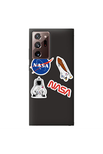 Other Samsung Note 20 Plus Nasa Black Colored Silicone TPU Θήκη