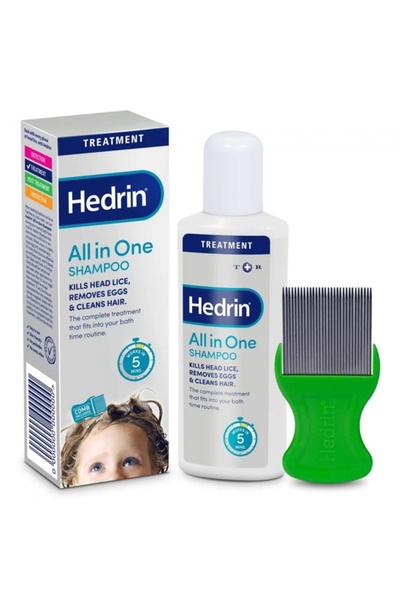 Hedrin | All In One Αντιφθειρικό Σαμπουάν | 100ml