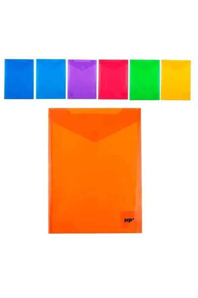 OEM Dosar cu clapeta MP Main Paper mix modele multicolor 23.5x31cm