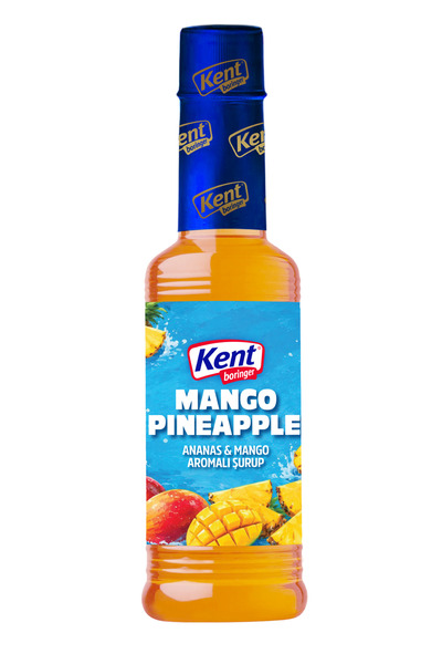 Kent Boringer KB Kokteyl Şurup Ananas-Mango 355 ml.