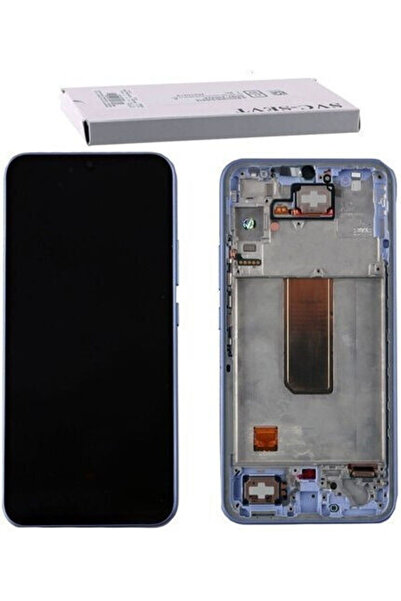Samsung Οθόνη με μηχανισμό αφής και πλαίσιο για Galaxy A34 (Μωβ) Κωδικός: GH8...