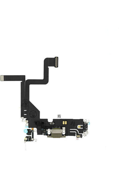 OEM Καλώδιο Flex με θύρα φόρτισης σε χρυσό χρώμα για iPhone 14 Pro