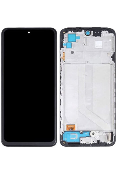 OEM Οθόνη με μηχανισμό αφής και πλαίσιο για Xiaomi Redmi Note 10 4g (Μαύρο) Κ...