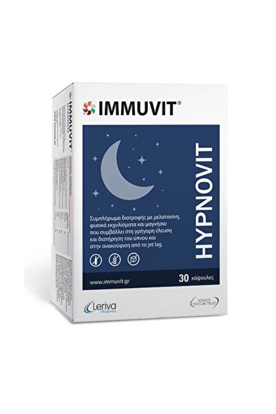 immuvit Λερίβα Φάρμα Υπνοβίτ Συμπλήρωμα Ύπνου 30 κάψουλες
