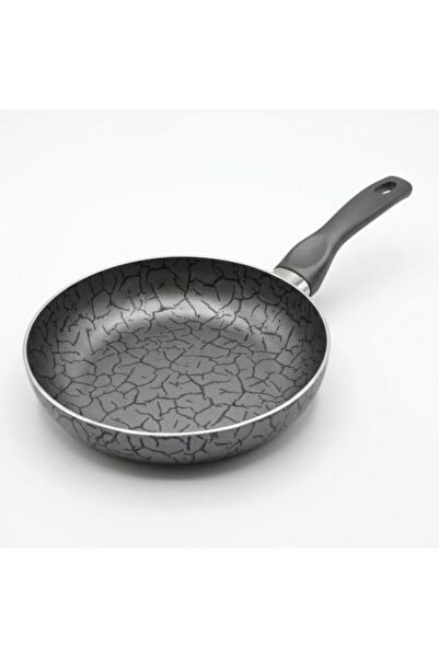 Yıldızan Albemo Desert 20 cm Maxi Pan - Gray-Black Magma Effect Non-Stick Coa...