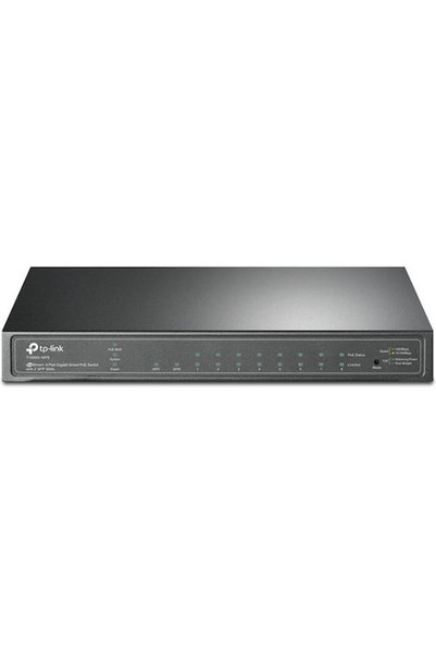 TP-LINK TL-SG2210P Διαχειριζόμενος διακόπτης PoE L2 με 8 θύρες Ethernet και 2...