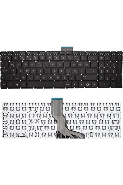 Yıldızan Notebook Klavye - Siyah-Işıksız - Pavilion - 15-Bs, 15-bs0xx, 15-bs1...