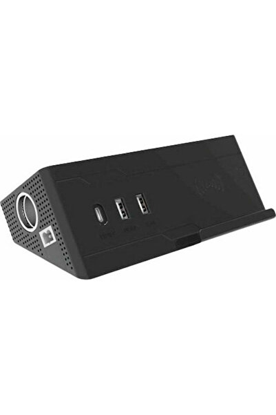 Andowl Φορτιστής αυτοκινήτου KL-8118 2.4A με θύρες: 2xUSB 1xType-C Μαύρο Χρωμ...