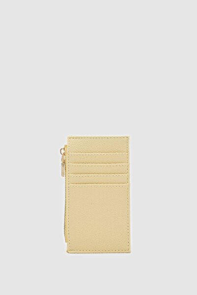 Shule Bags Linn Textured Women's Card Holder Butter Yellow