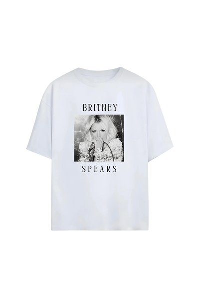 Grafftee Clothing Britney Spears Design Printed Premium Unisex Cotton T-Shirt...
