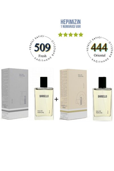 Bargello 509 + 444 Erkek/Kadın Parfüm Edp 50 ml Fresh/Oriental - Mnms509444