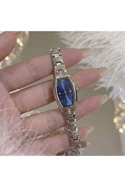 Heda Jewelry Aura Glow Saat - Vintage Model Çelik Kasa Kadın Kol Saati