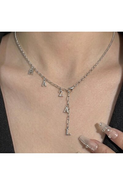 Heda Jewelry Kişiye Özel İsimli Y Kolye