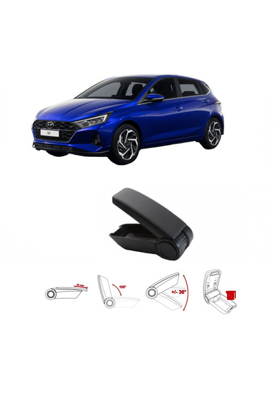 Armster Κονσόλα Υποβραχιόνιου με Χειρόφρενο OE1 Για Hyundai I20 2020+ Χωρίς Ε...