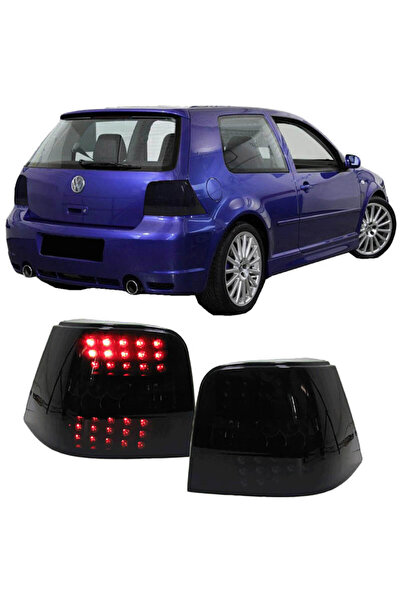 WINJET Σετ Πίσω Φώτων για VW Golf IV (4) 97-03 LED Φιμέ (CAR0022529)