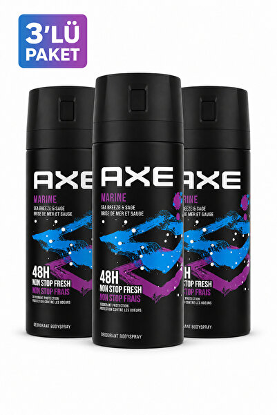 Axe Marine Erkek Deodorant 150 ml x 3 Adet