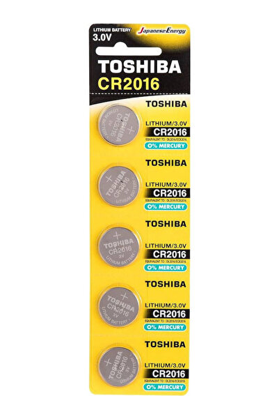 OEM Μπαταρία ρολογιού λιθίου CR2016 3V 5 τεμάχια