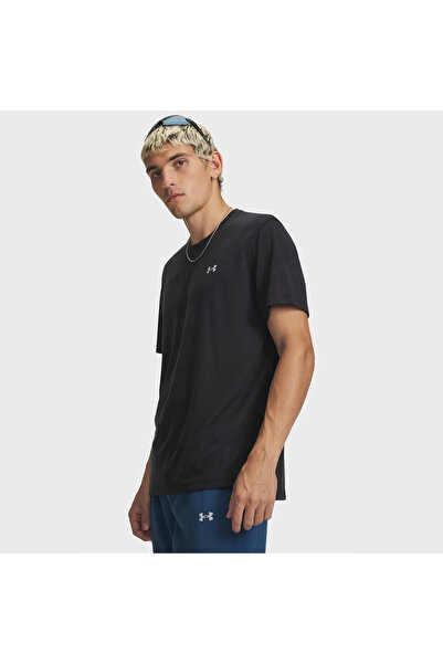 Under Armour Velociti Men's Black Polo Neck T-Shirt