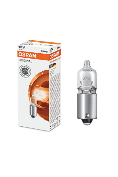 Osram Λάμπα Αλογόνου BA9S T4W 12 βολτ 10 βατ Γνήσια Miniwatt 64113 1 Τεμάχιο ...
