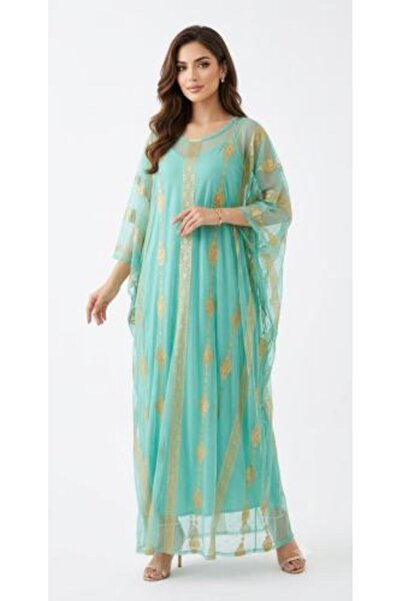 Unbranded/Generic Najdi Nashl Jalabiya (Duroo') made of transparent tulle fab...