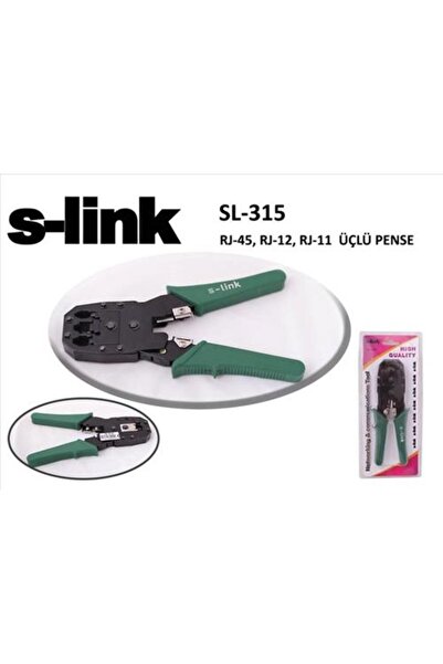 Universal S-Link Sl-315 Rj 11+Rj 12+Rj 45 Crimping Pliers