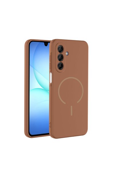 zore Galaxy A17 Case Magsafe Ready Soft Silicone with Camera Protection Shrp