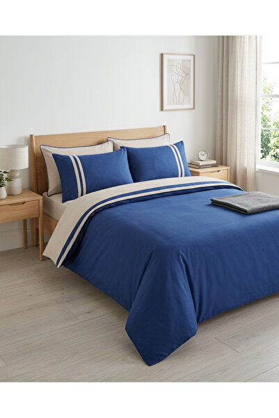 GENÇEV HOME COLLECTİONS 100% Cotton Double 6-Piece Duvet Cover Set (with Sheets)