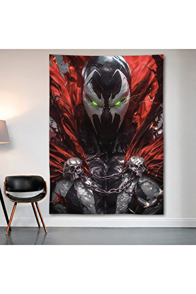 Geek Cultcha Spawn Wall Drape Wall Tapestry First Quality Satin Fabric Poster