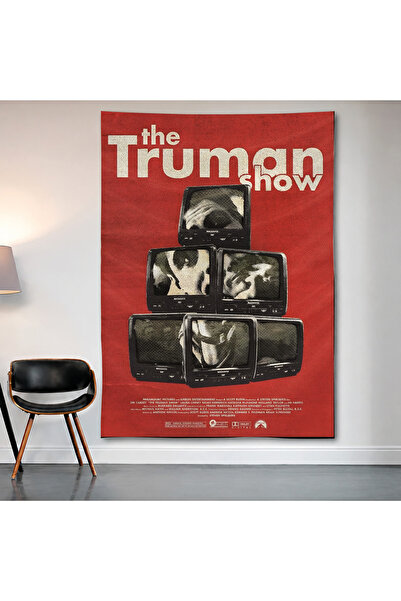 Geek Cultcha The Truman Show Wall Covering Wall Tapestry First Quality Satin ...