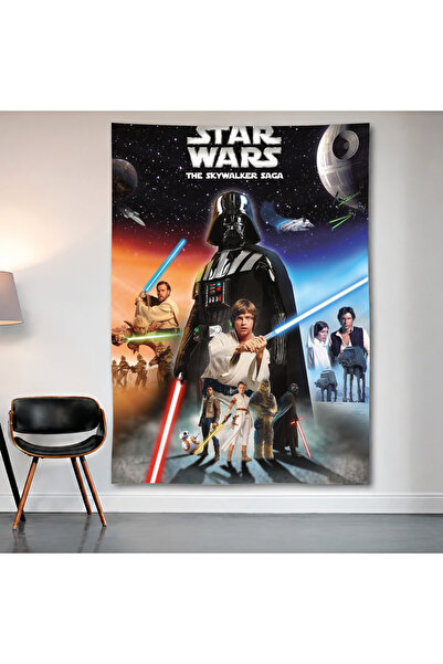 Geek Cultcha Star Wars: a New Hope Wall Cloth Wall Tapestry First Quality Sat...