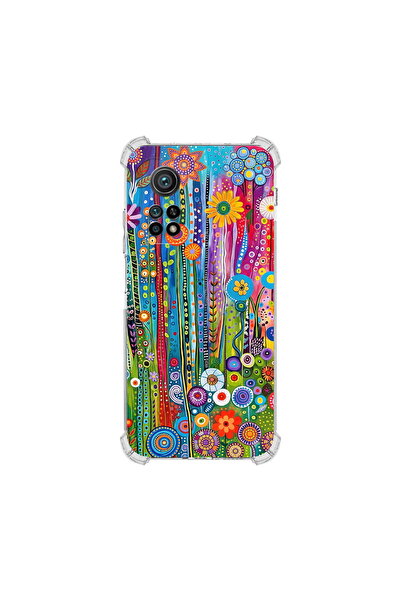 PrintiFy Xiaomi Mi10t Pro ile Uyumlu Düşlerin Dansı Serisi Folklorik Bahçe Ta...