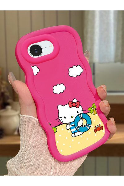 Hontinga iPhone 17E Compatible Case Camera Protector Red Silicone Couple Phon...