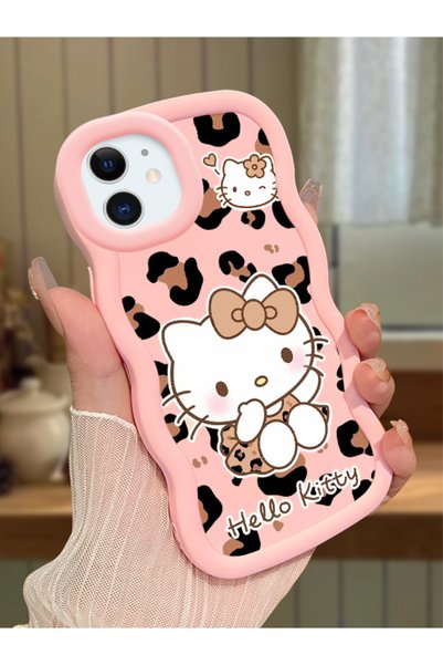 Hontinga iPhone 12 Compatible Case Camera Protector Pink Silicone Couple Phon...