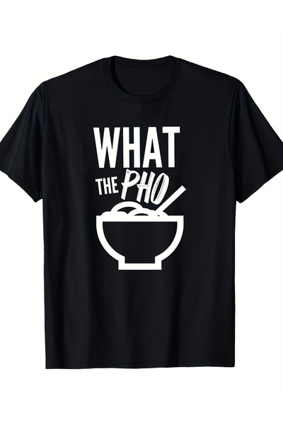 12 HERTZ Funny Lover T-Shirt - God Print with Bowl & Noodles, Soft Unisex Shi...