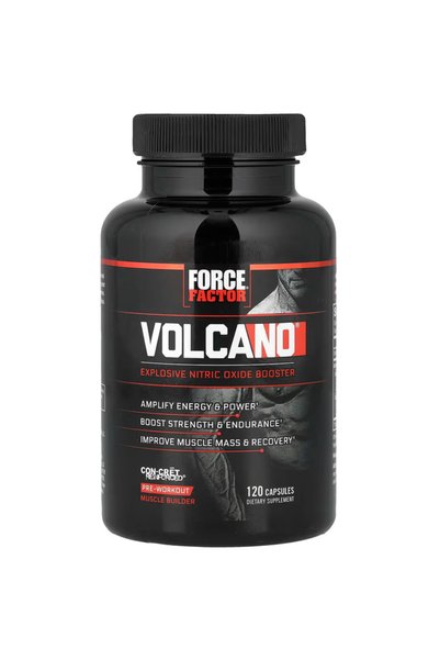 force factor Volcano Pre Workout Nitric Oxide Booster Supplement for Men with...