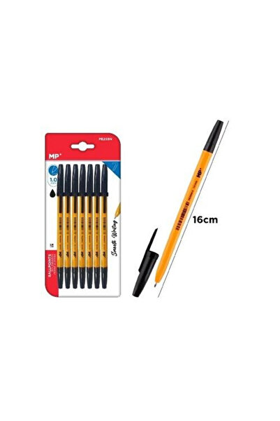 OEM Set 7 pixuri MP Main Paper, varf 1 mm, cu capac, Negru