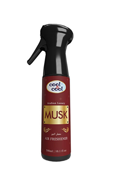 COOL & COOL Musk Air Freshener 300ml, Easy-to-Use Air Freshener, Scent of Ara...