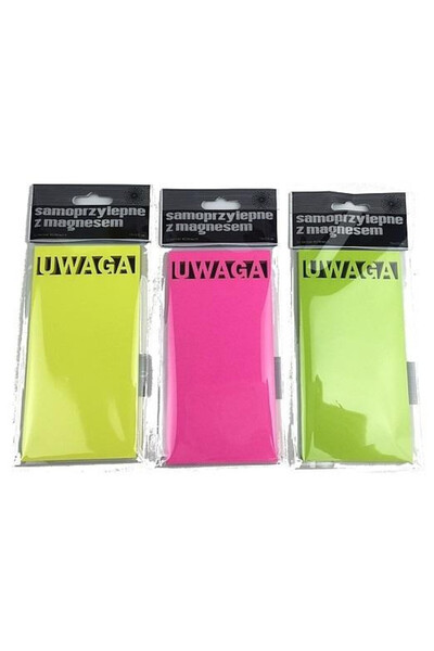 OEM Note adezive Ziemia Obiecana 75x75 mm, electrostatice, cu magnet, Multico...
