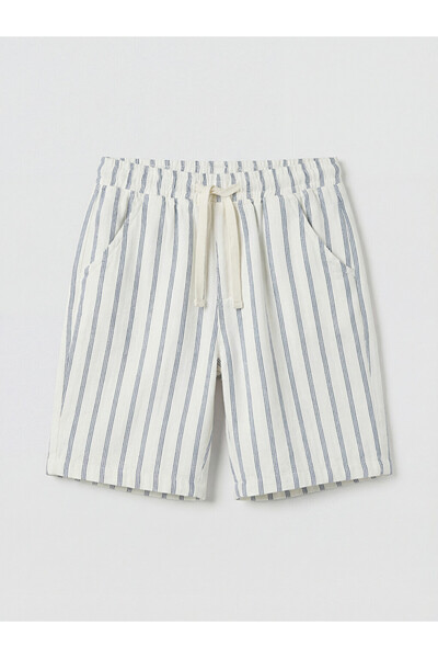 LC Waikiki Elastic Waist and Drawstring Boys' Shorts