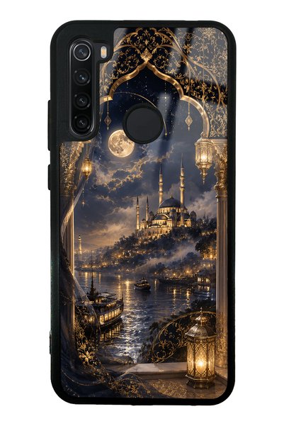 Spoyi حافظة هاتف Xiaomi Redmi Note 8 بتصميم Midnight Bosphorus اللامع