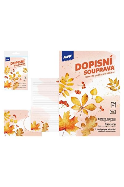 MFP Set papetarie, MFP, 10 coli A4, plicuri C6, 160 x 220 x 10 mm, multicolor