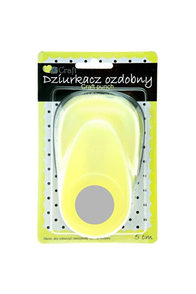 OEM Perforator decorativ cerc 5 cm Dalprint dpCraft pentru scrapbooking și fe...
