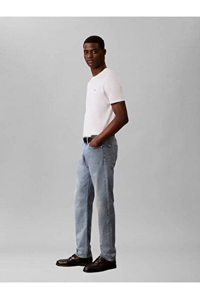 Calvin Klein CLASSIC TAPER SAGE S, RJK Pantaloni de blugi albaștri pentru băr...
