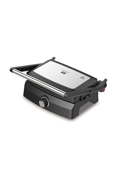 NO BRAND Τοστιέρα IQ με αντικολλητικές πλάκες 230x145mm, 1000W, μοντέλο ST-676