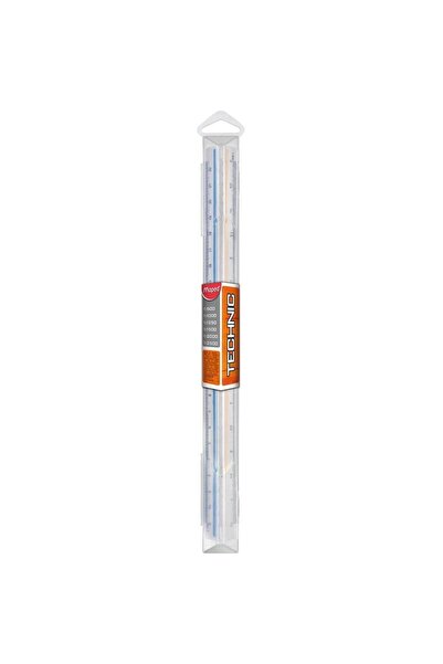 Maped Linija scala triunghiulara Technic, cu scari 1:500/1:1000/1:1250/1:1500...