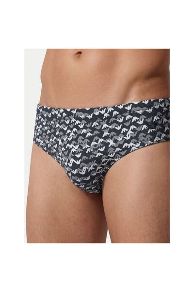 Emporio Armani Șorturi de baie pentru bărbați EM000575 AF20437 Negru