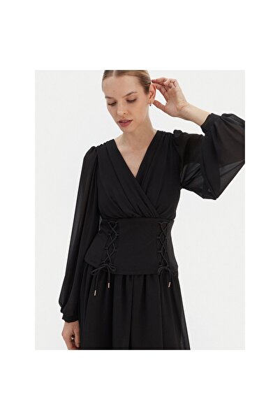 RINASCIMENTO Rochie de cocktail pentru femei CFC0126603003 Negru