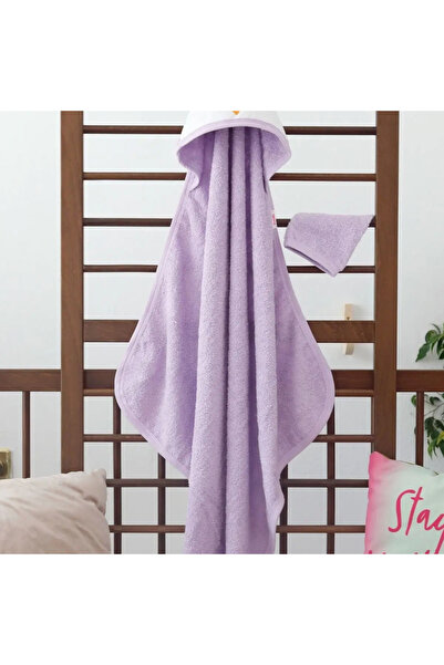 BUUDE Unisex Hat and Baby Bath Towel with Penguin Embroidery