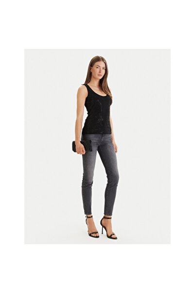 Guess Top de damă W6GP10K2932 Negru