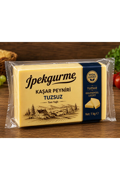 Erzurum İpekgurme tuzsuz tam yaglı kasar 1 kg strafor ıle gonderım